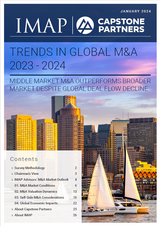 IMAP & Capstone Partners Global Trends in M&A Report 2023-24 